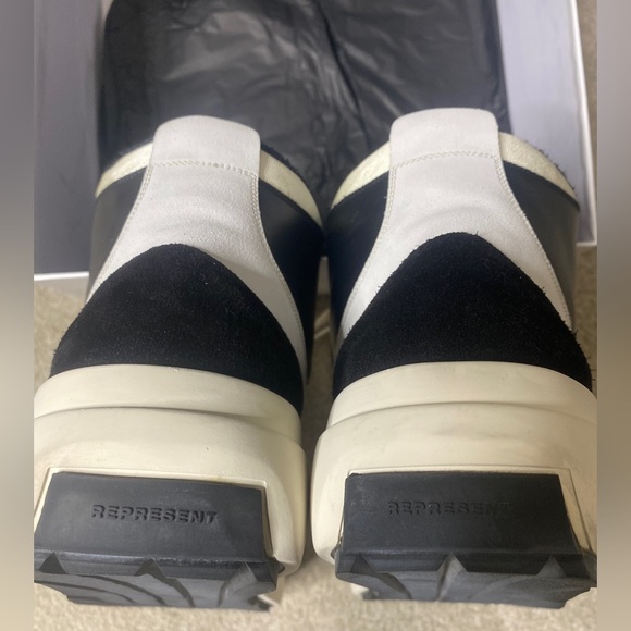 Represent Co / Alpha Mid Black - White / sz 12 / 45 - Picture 5 of 11